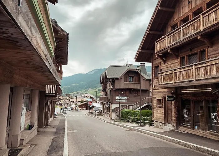 Getaway Cozy In The Center Of Apartment Megeve
